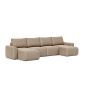 Innovation Living Norum Sofa Bed U-shape With Chunky Arms - stof 587
