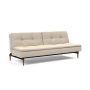 Innovation Living Dublexo Styletto Sofa Bed Dark Wood - stof 586