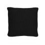 Marc O'Polo Sierkussen vierkant Nordic knit Sierkussen vierkant Zwart 50x50