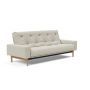 Innovation Living Sofa Bed 140 Mimer Nordic Mattress Latex