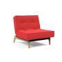 Innovation Living Splitback Eik Chair Oak - stof 511