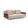 Innovation Living Long Horn D.E.L. Sofa Bed With Arms - stof 612