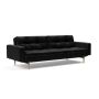 Innovation Living Dublexo Styletto Sofa Bed Light Wood With Arms - stof 550