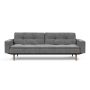 Innovation Living Dublexo Styletto Sofa Bed Dark Wood With Arms 563