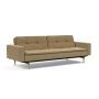 Innovation Living Dublexo Styletto Sofa Bed Light Wood With Arms - stof 860