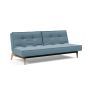 Innovation Living Splitback Eik Sofa Bed Oak - stof 525