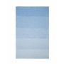 Marc O'Polo Plaid Nordic knit melange Denim blue 130 x 170 cm