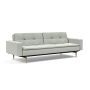 Innovation Living Dublexo Styletto Sofa Bed Light Wood With Arms - stof 888