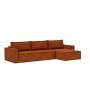 Innovation Living Newilla Sofa Bed With Chaise - stof 595