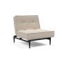 Innovation Living Splitback Styletto Chair Black Wood - stof 612