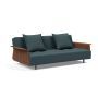 Innovation Living Long Horn D.E.L. Sofa Bed With Arms - stof 851