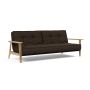 Innovation Living Splitback Frej Sofa Bed Oak - stof 358