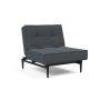 Innovation Living Splitback Styletto Chair Black Wood - stof 894