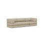 Innovation Living CozyPad Sofa Bed Grand with arms - stof 356