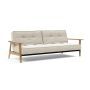 Innovation Living Splitback Frej Sofa Bed Oak - stof 357