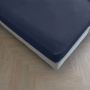 Kayori Puro Topper Hoeslaken Katoen-Perkal Navy