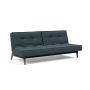 Innovation Living Splitback Eik Sofa Bed Smoked Oak - stof 851