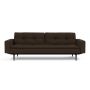 Innovation Living Dublexo Styletto Sofa Bed Black Wood With Arms 358