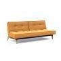 Innovation Living Splitback Eik Sofa Bed Oak - stof 536