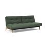 Innovation Living Splitback Eik Sofa Bed Oak - stof 281