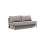 Innovation Living Cubed 160 Alu Sofa Bed - stof 321