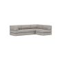 Innovation Living CozyPad Sofa BedL-Shape with arms - stof 321