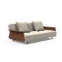 Innovation Living Sofa Bed 140 Long Horn D.E.L. Arms