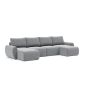 Innovation Living Norum Sofa Bed U-shape With Curve Arms - stof 565