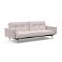 Innovation Living Splitback Styletto Sofa Bed Light Wood With Arms - stof 300