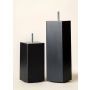 Dorbien Four-Edge Bedpoten 4 stuks Zwart