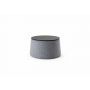 Innovation Living Table 70 Storage Black Oak Veneer