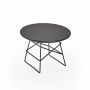 Innovation Living Table 35 Grids Black Oak Veneer