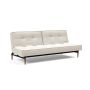 Innovation Living Splitback Styletto Sofa Bed Dark Wood - stof 531