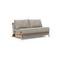 Innovation Living Cubed 140 Wood Sofa Bed - stof 579