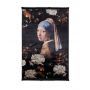 Essenza Vloerkleed Floral Girl Zwart