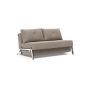 Innovation Living Cubed 140 Chrome Sofa Bed - stof 318
