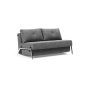 Innovation Living Cubed 140 Alu Sofa Bed - stof 563