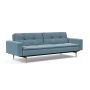 Innovation Living Dublexo Styletto Sofa Bed Light Wood With Arms - stof 525