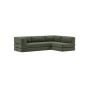 Innovation Living CozyPad Sofa BedL-Shape with arms - stof 413