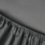 Kayori Shizu dubbele splittopper hoeslaken - Antracite