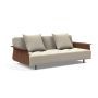 Innovation Living Long Horn D.E.L. Sofa Bed With Arms - stof 539
