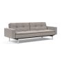 Innovation Living Dublexo Chrome Sofa Bed With Arms - stof 321