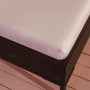 Kayori Splitmatras hoeslaken Shizu Perkal - Zilvergrijs