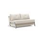 Innovation Living Cubed 140 Chrome Sofa Bed - stof 531