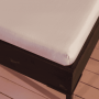 Kayori Splitmatras hoeslaken Shizu Perkal - Offwhite