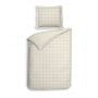 Heckett & Lane Dekbedovertrek Diamante Off white