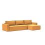 Innovation Living Newilla Sofa Bed With Chaise - stof 536