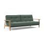Innovation Living Splitback Frej Sofa Bed Oak - stof 518