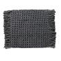 Heckett & Lane Madras Badmat 60 x 60 cm Dark Grey