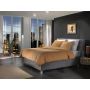 Yellow Dekbedovertrek Percale Cognac Brown